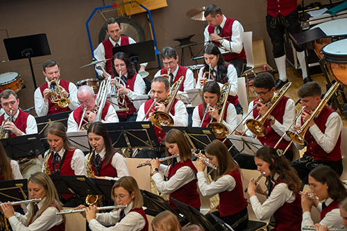 spielende Musiker