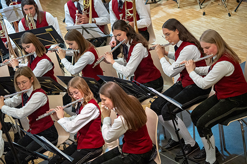 spielende Musiker
